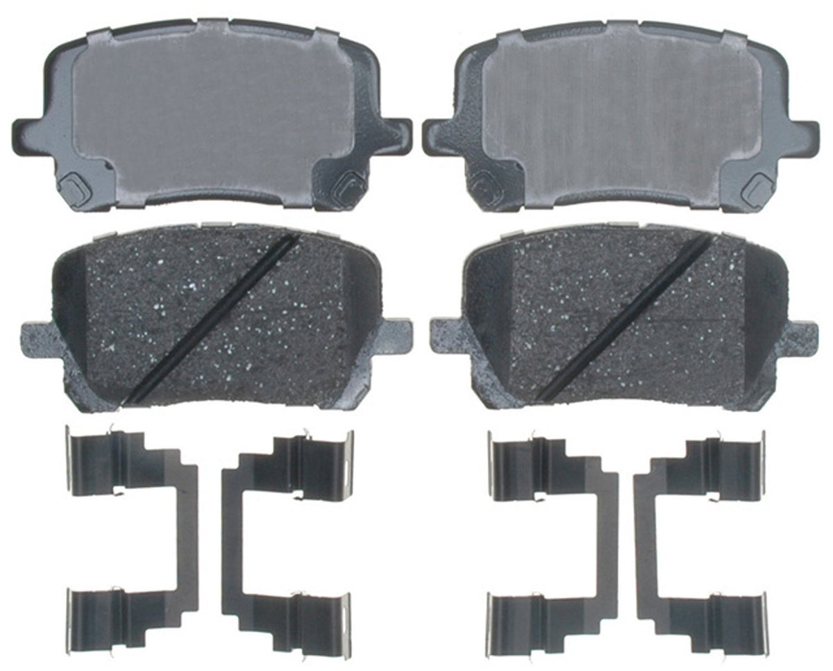 ACDelco Gold 17D923CH Ceramic Front Disc Brake Pad Set