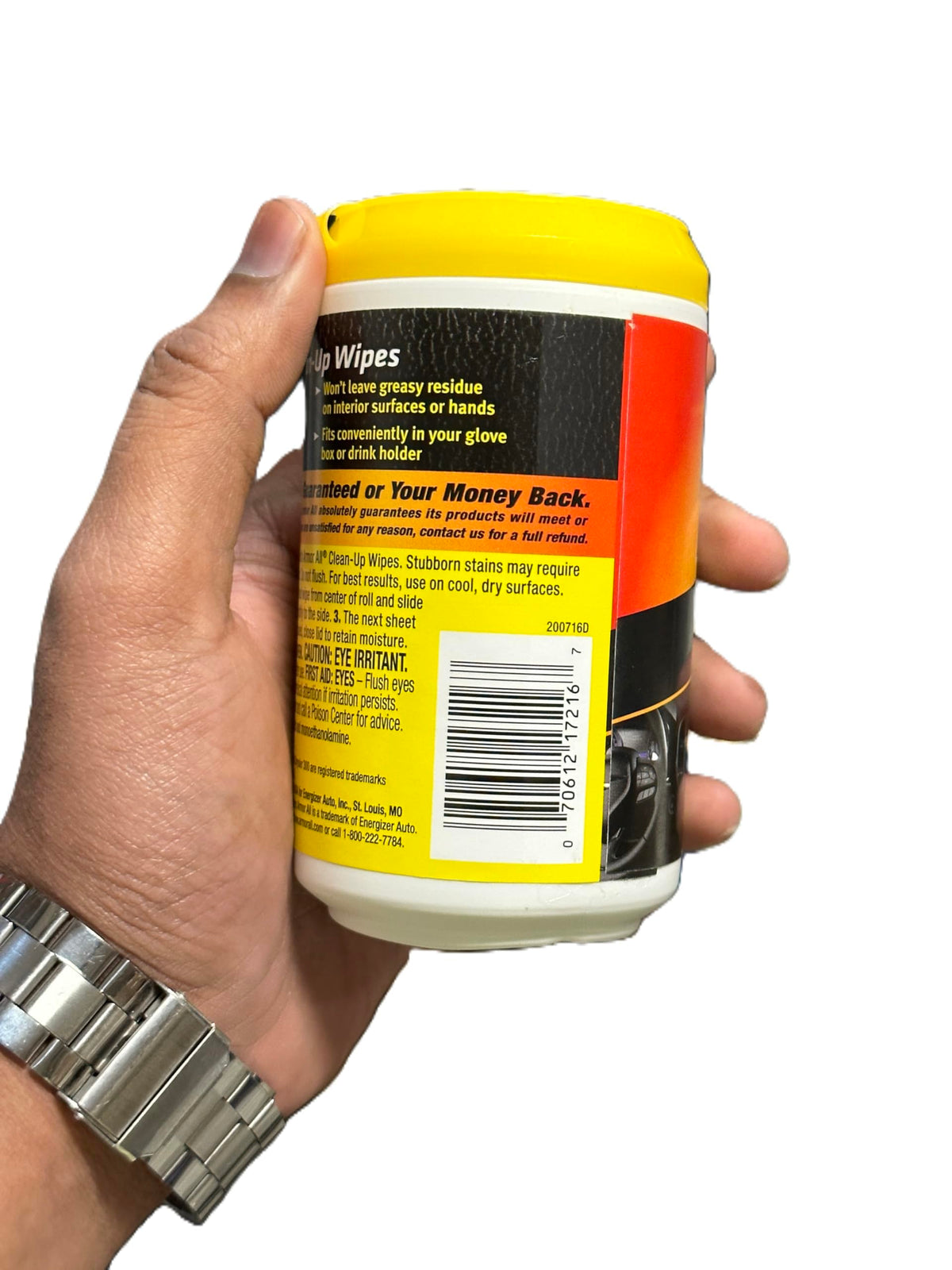 Armor All Clean-Up Wipes - Car Interior Cleaning Wipes, Convenient and Effective Car Cleaning Wipes, 15 Wipes (2 Packs)