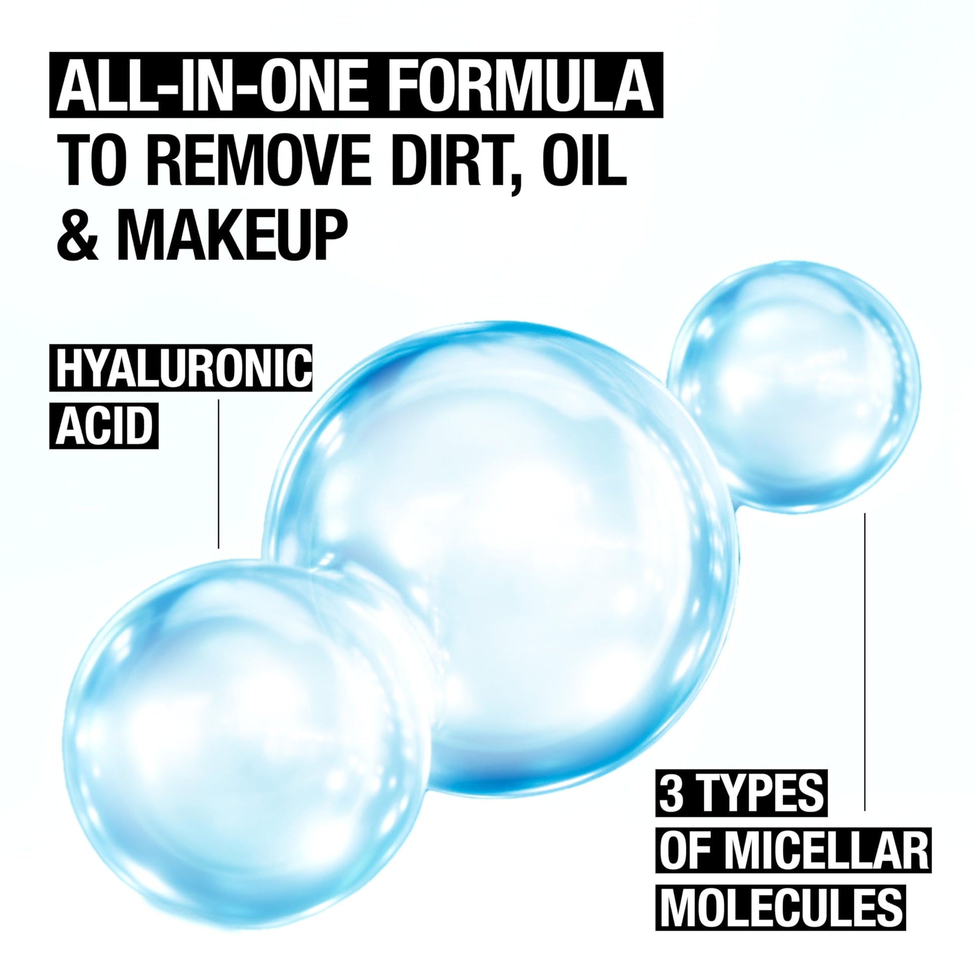 Neutrogena Hydro Boost Micellar Water with Hyaluronic Acid, Micellar Cleansing Water for Sensitive Skin, Removes Makeup, Dirt & Oil, Alcohol-Free, 13.5 fl oz