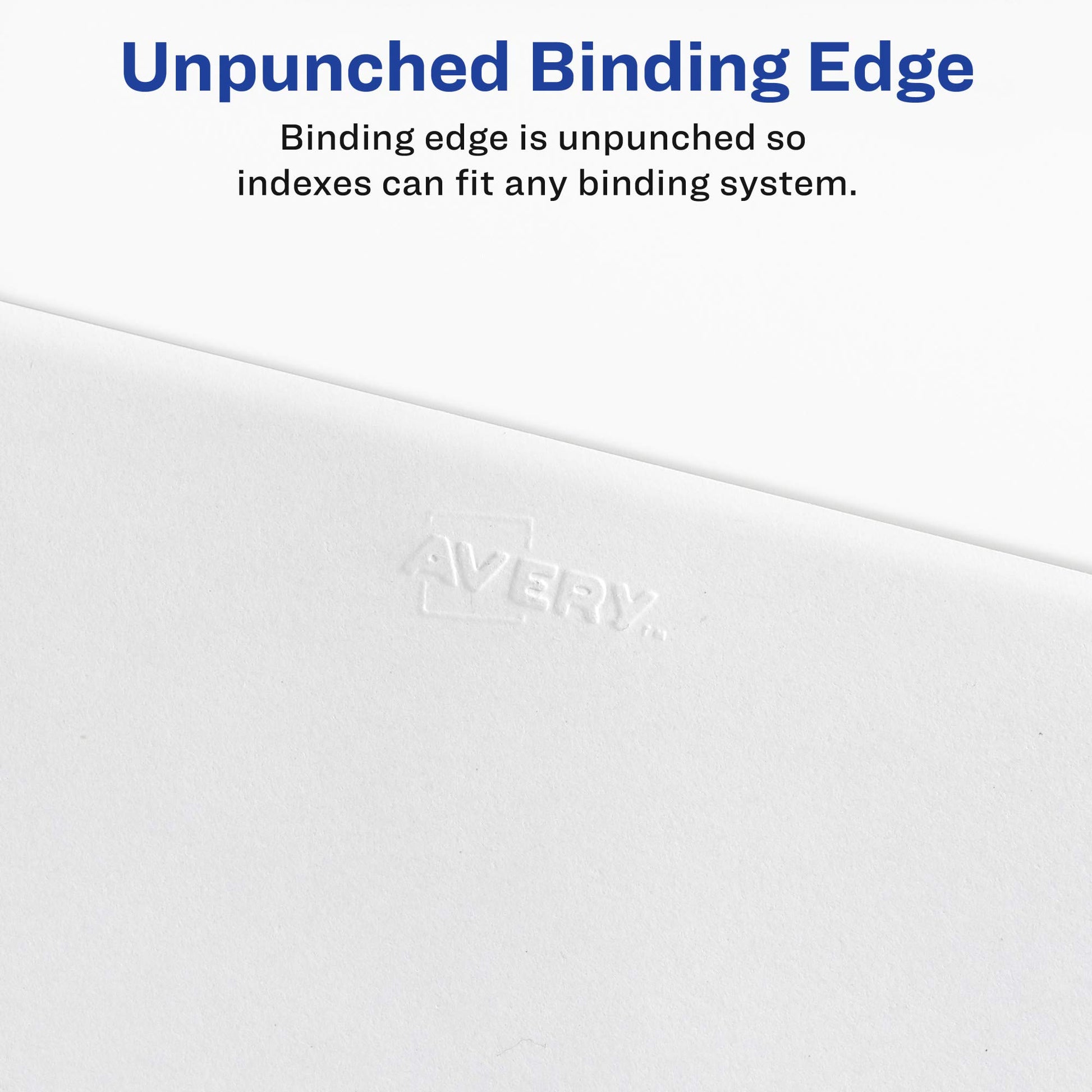 Avery 11941 Avery-Style Preprinted Legal Bottom Tab Divider, Exhibit B, Letter, White (Pack of 25)