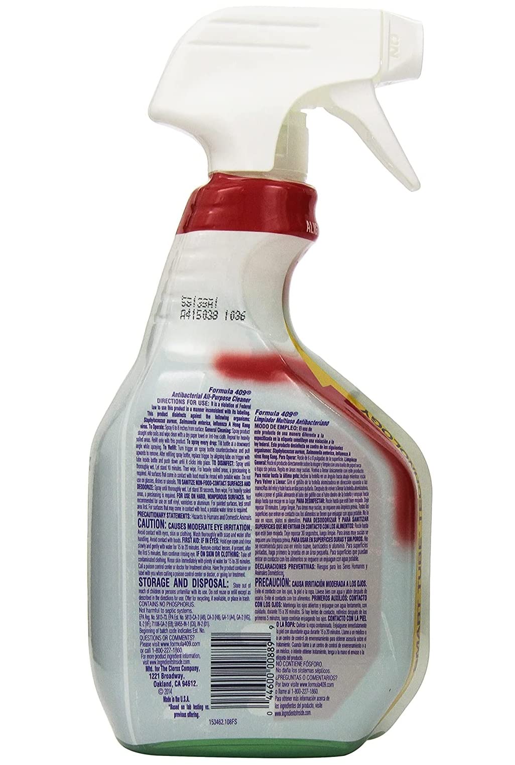 Formula 409 00636 Antibacterial Kitchen All Purpose Cleaner Disinfectant Regular, 64oz Refill + Formula 409 Multi-Surface Cleaner, Spray 32 oz
