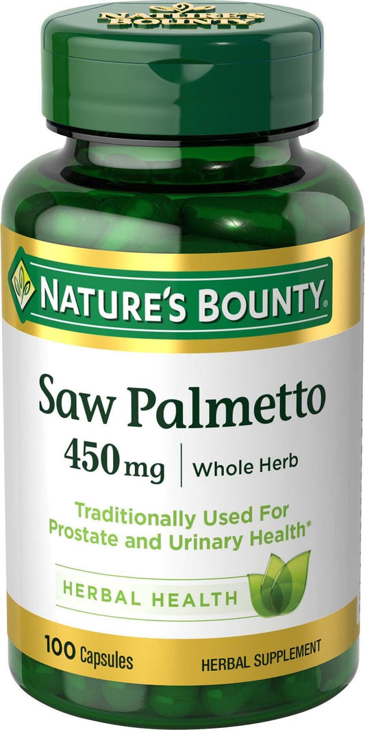 Nature's Bounty #44191 Saw Palmetto 450mg product image 1