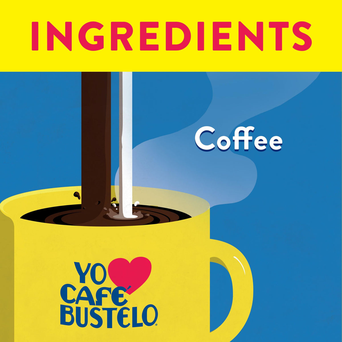Café Bustelo Espresso Dark Roast Ground Coffee Brick, 16 Ounces (Pack of 12)