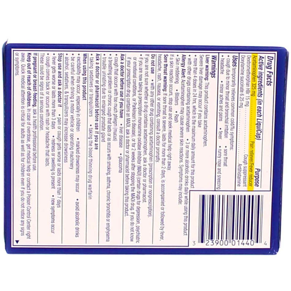 Vicks NyQuil Cold & Flu Nighttime Relief 24 LiquidCaps
