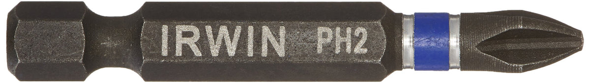 Irwin Tools IWAF32PH22 Impact Performance Series Phillips Power Bit #2 (2 Pack), 2"