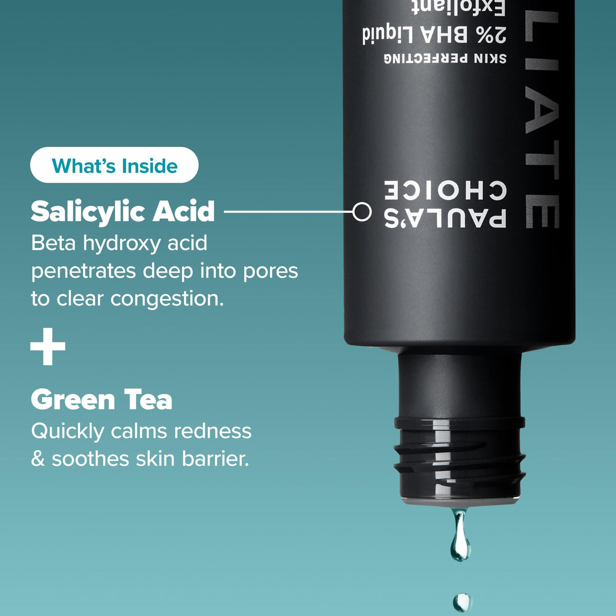 Paulas Choice--SKIN PERFECTING 2% BHA Liquid Salicylic Acid Exfoliant--Facial Exfoliant for Blackheads, Enlarged Pores, Wrinkles & Fine Lines, 4 oz Bottle