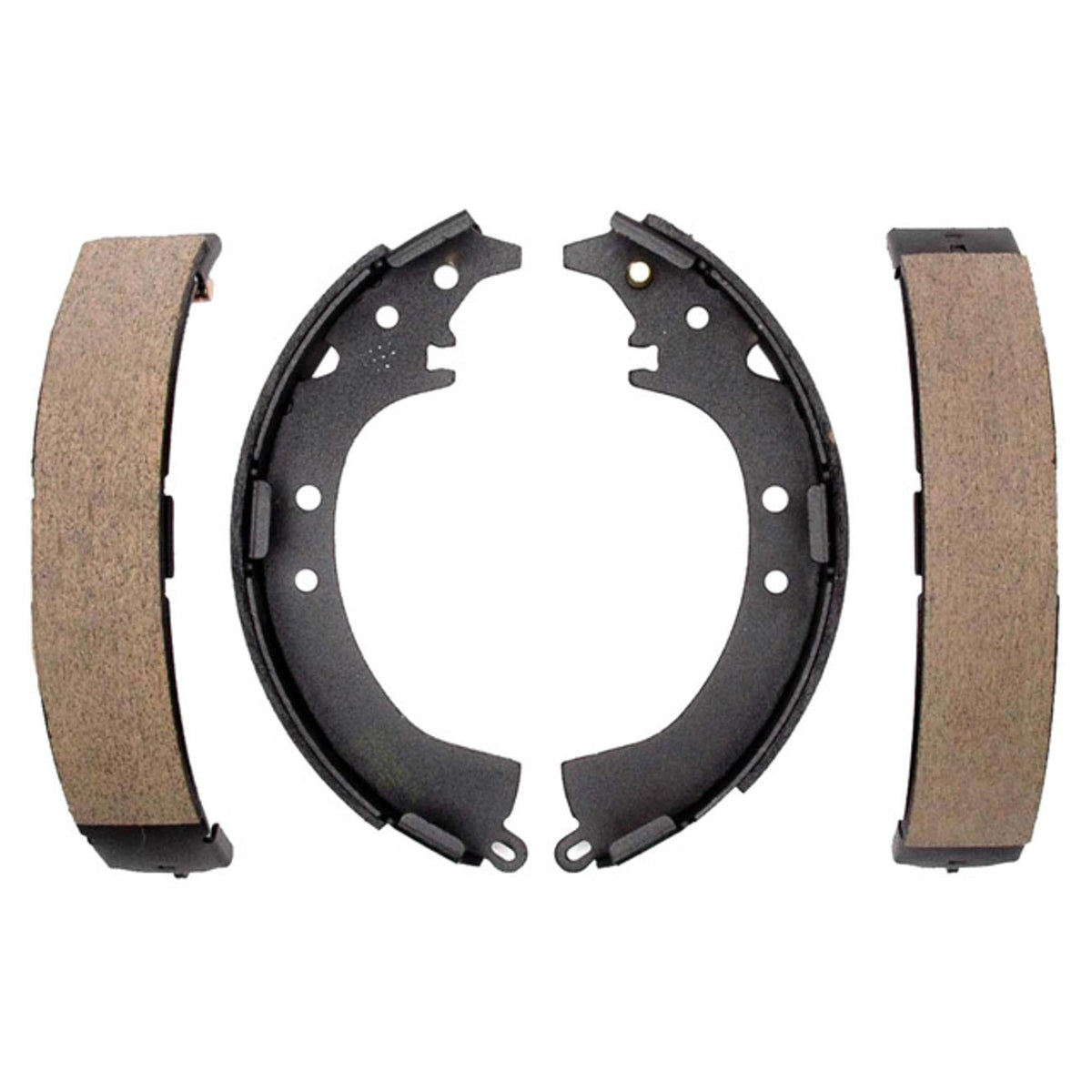 ACDelco Gold 17587B Bonded Rear Drum Brake Shoe Set