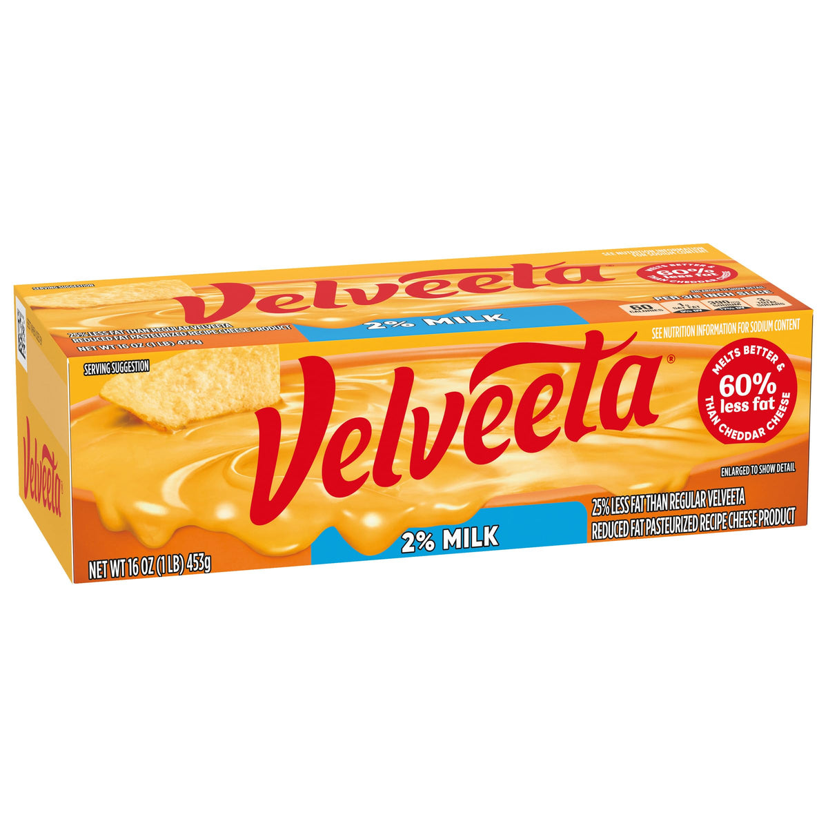 Velveeta 2% Milk Pasteurized Cheese (16 oz Box)