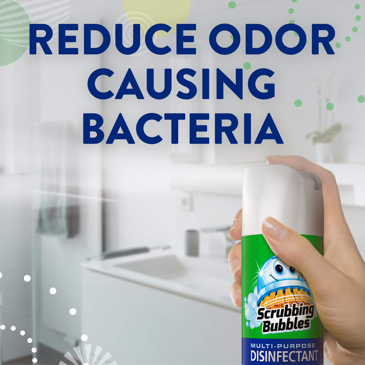 Scrubbing Bubbles Multi-Purpose Disinfectant Spray, 12 oz