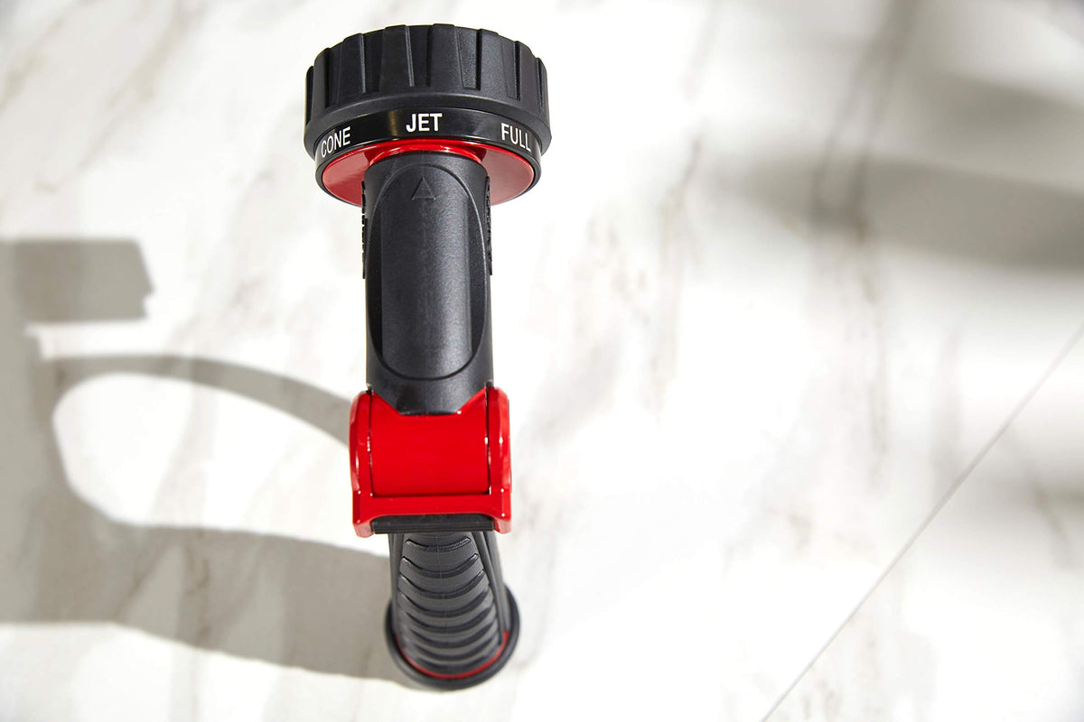 Orbit 58993 7-Pattern Watering Nozzle with Thumb Control, Black
