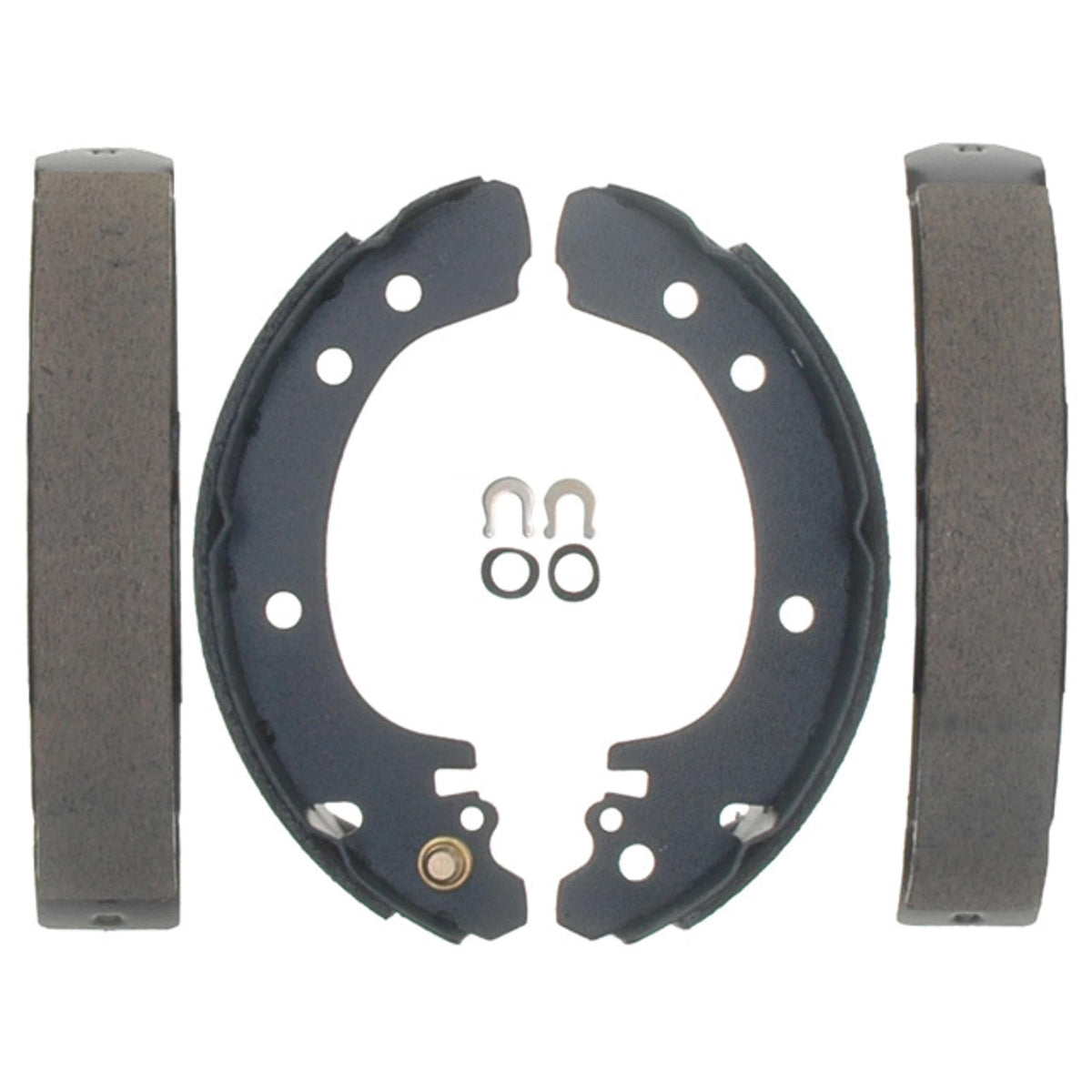 ACDelco Gold 17637B Bonded Rear Drum Brake Shoe Set