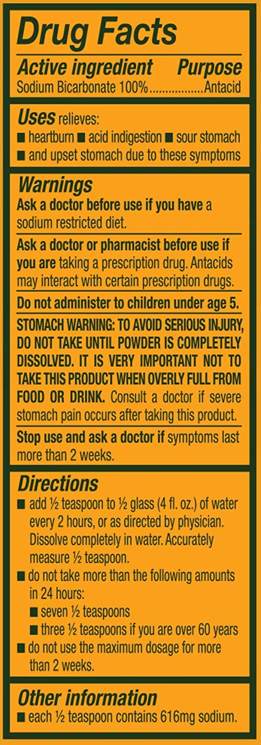 Arm & Hammer Baking Soda, 16 Oz ,Pack of 2