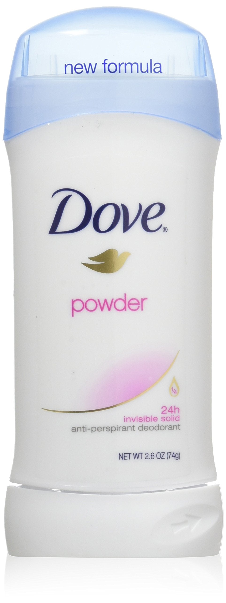 Dove Deodorant 2.6 Ounce Invisible Solid Powder (76ml) (6 Pack)