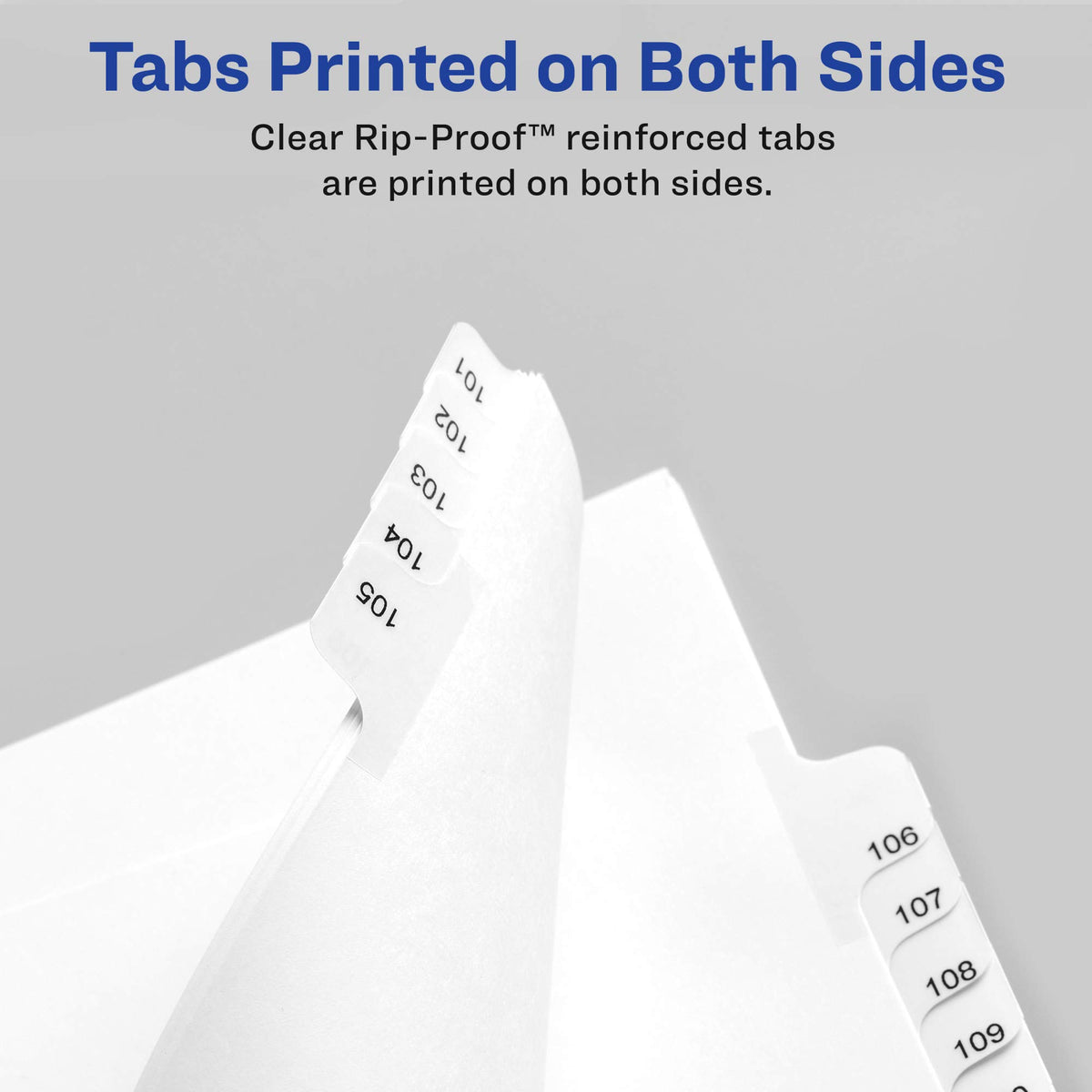 Avery Legal Dividers, Allstate Collated Sets, Letter Size, Side Tab, 76-100 Tab Set (01704)