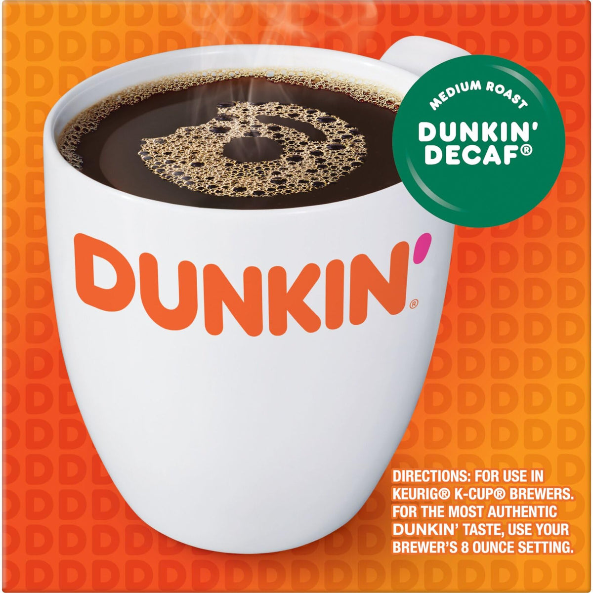 Dunkin' Donuts Original Blend Decaf K Cup Pods, 54 ct.,, 20 Oz ()