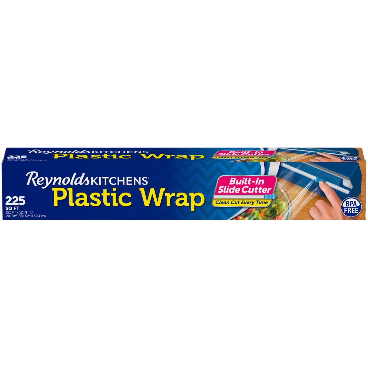 Reynolds Kitchens Quick Cut Plastic Wrap, 225 Square Feet