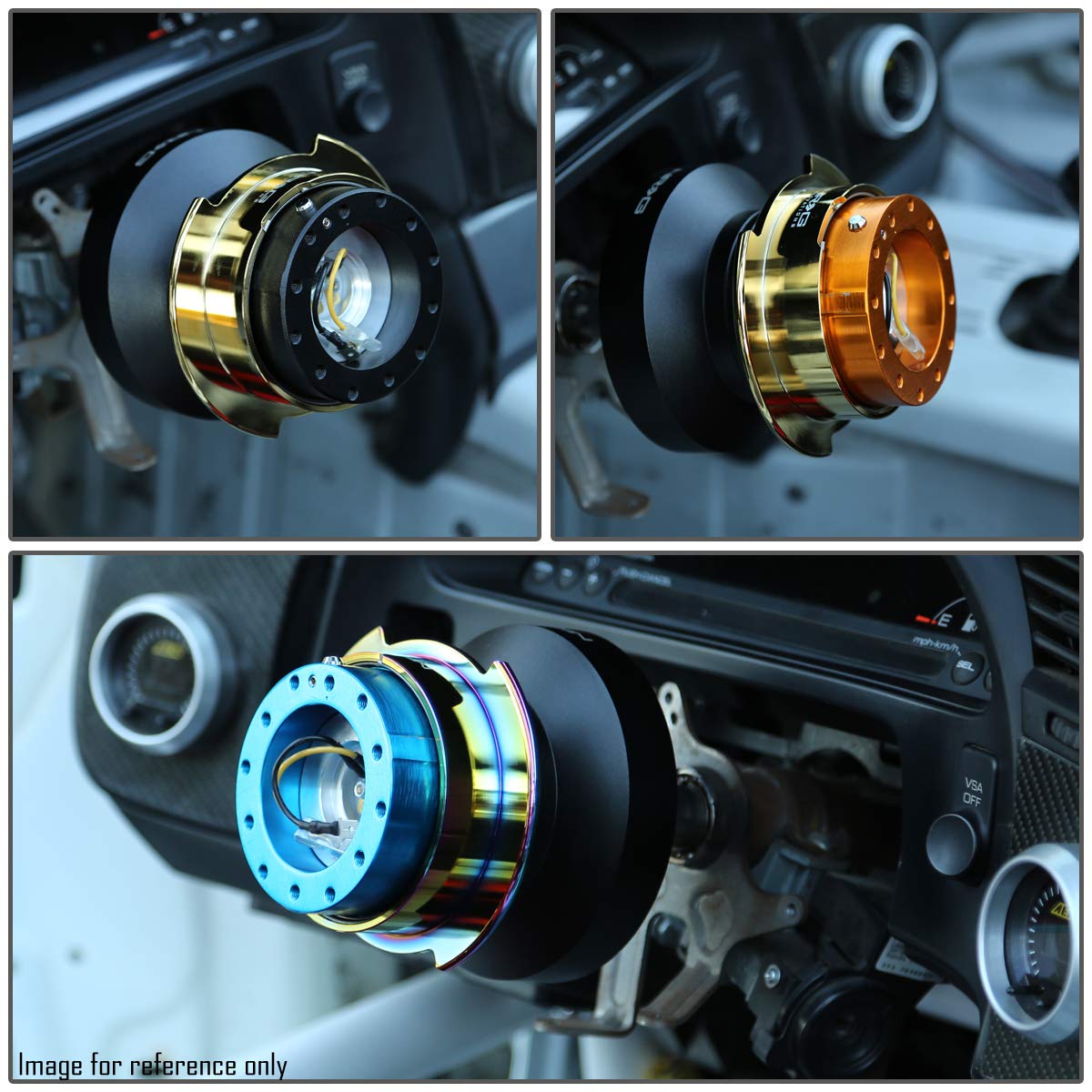 NRG Innovations SRK-200BL Quick Release (Blue Body/Blue Ring)