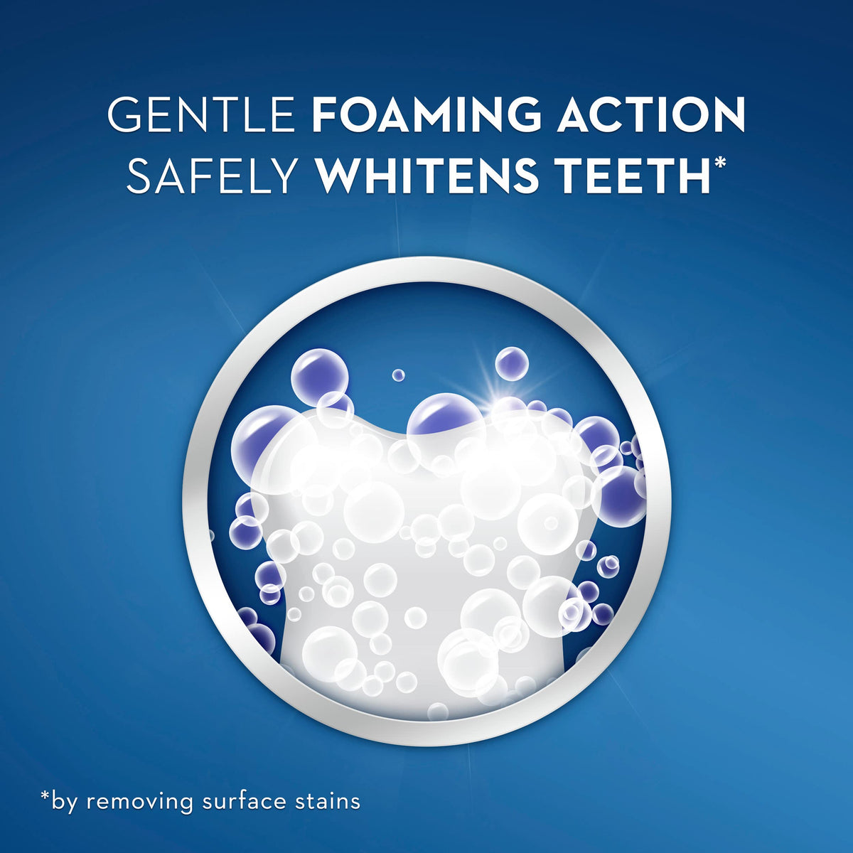 Crest 3D White Diamond Strong Mouthwash, Alcohol free, Fluoride Whitening, Clean Mint, 473 mL (16 fl oz), 4 Count