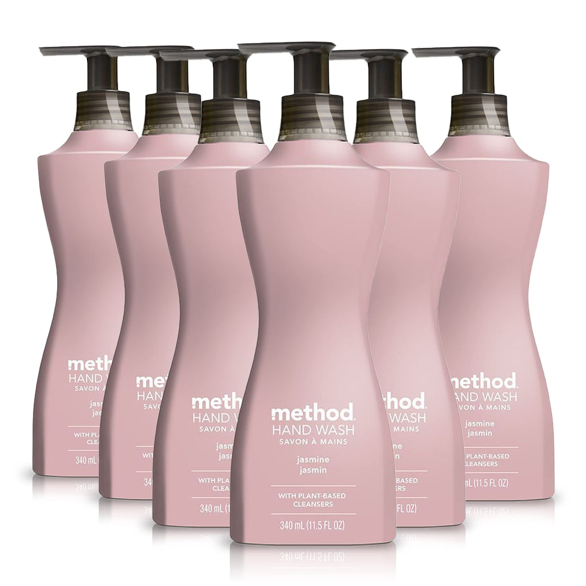 Method Gel Hand Wash, Citrus Grove, Biodegradable Formula, 12 fl oz (Pack of 6)