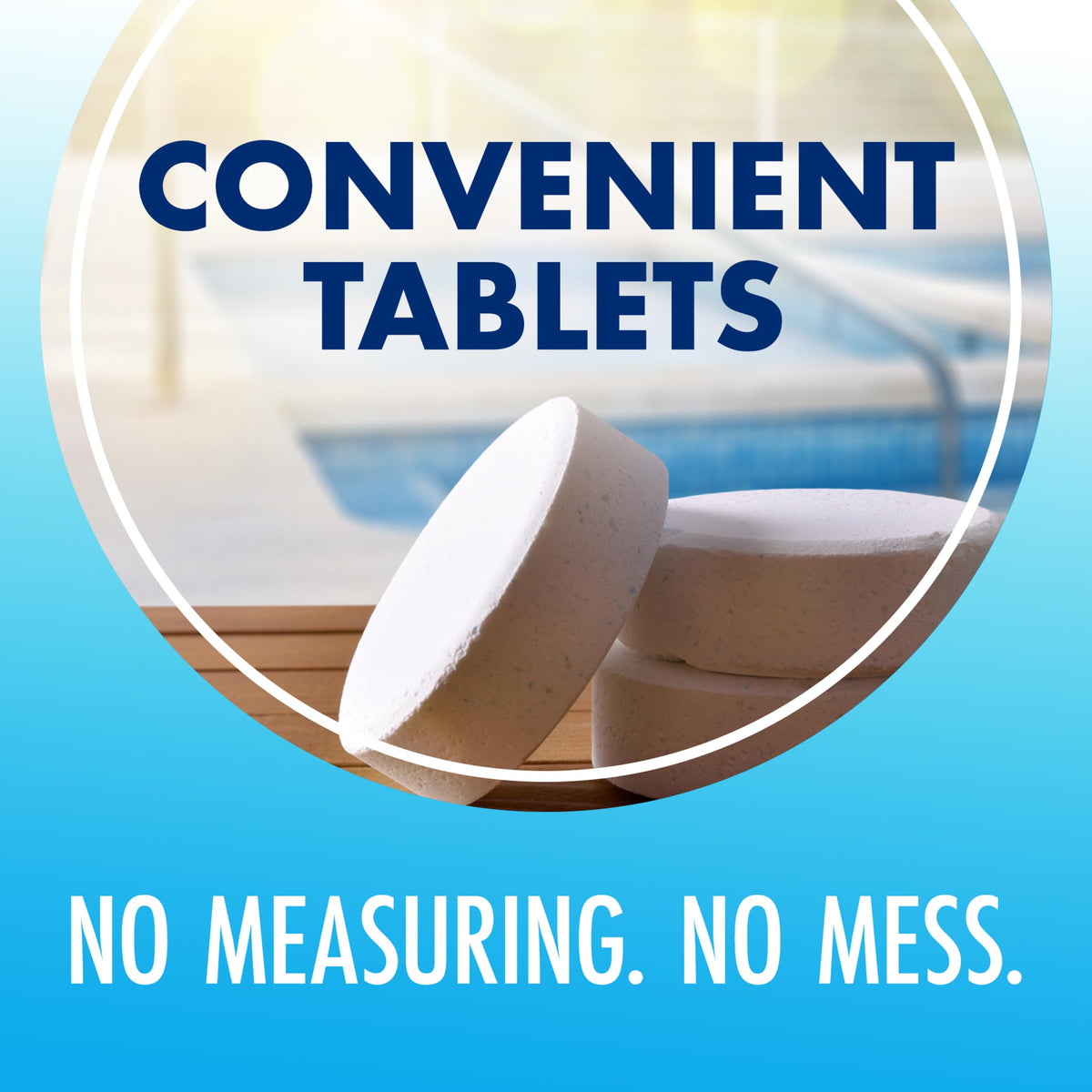 ARM & HAMMER Clear Balance Swimming Pool Alkalinity pH Maintenance Tablets, White, 1 Pack, 24 Count