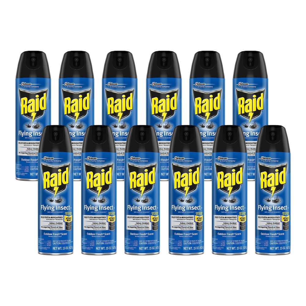 Raid Flying Insect Killer, 15 OZ (Pack - 12)