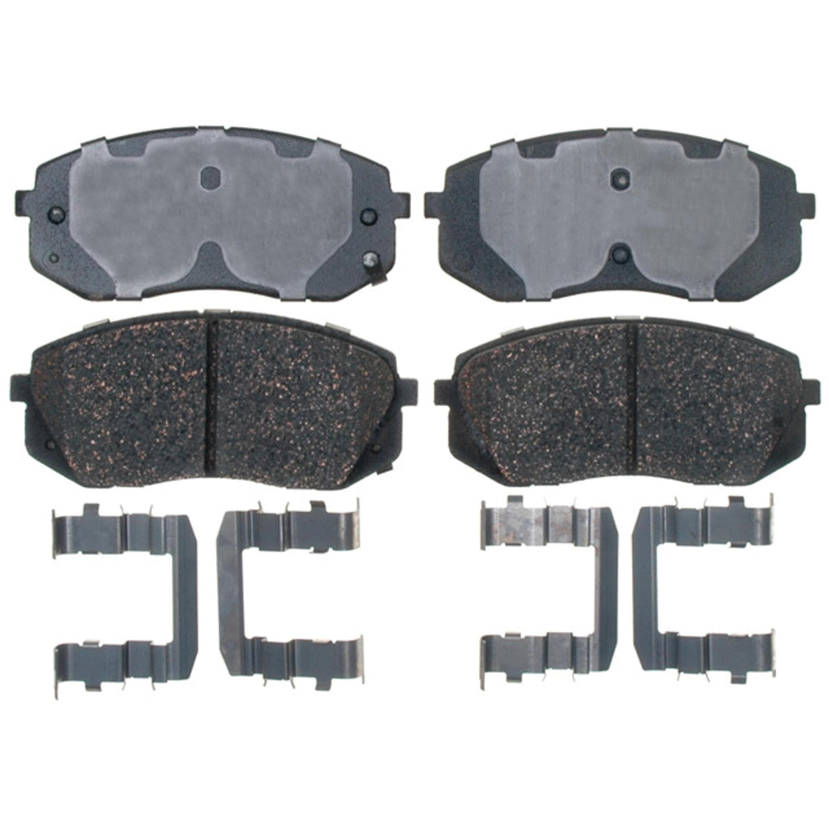 ACDelco Gold 17D1295CH Ceramic Front Disc Brake Pad Set
