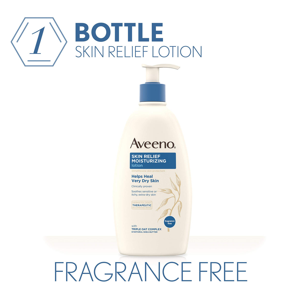 Aveeno Skin Relief Moisturizing Lotion For Sensitive Skin, 12 Ounce