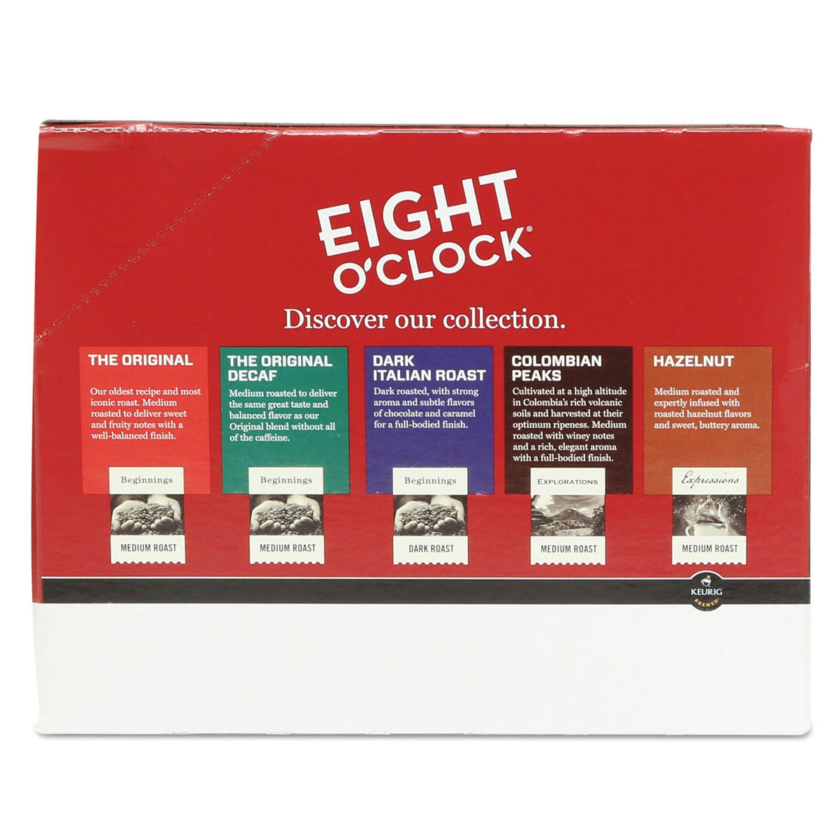 Eight O'Clock 6425 Original Decaf Coffee K-Cups, 24/box