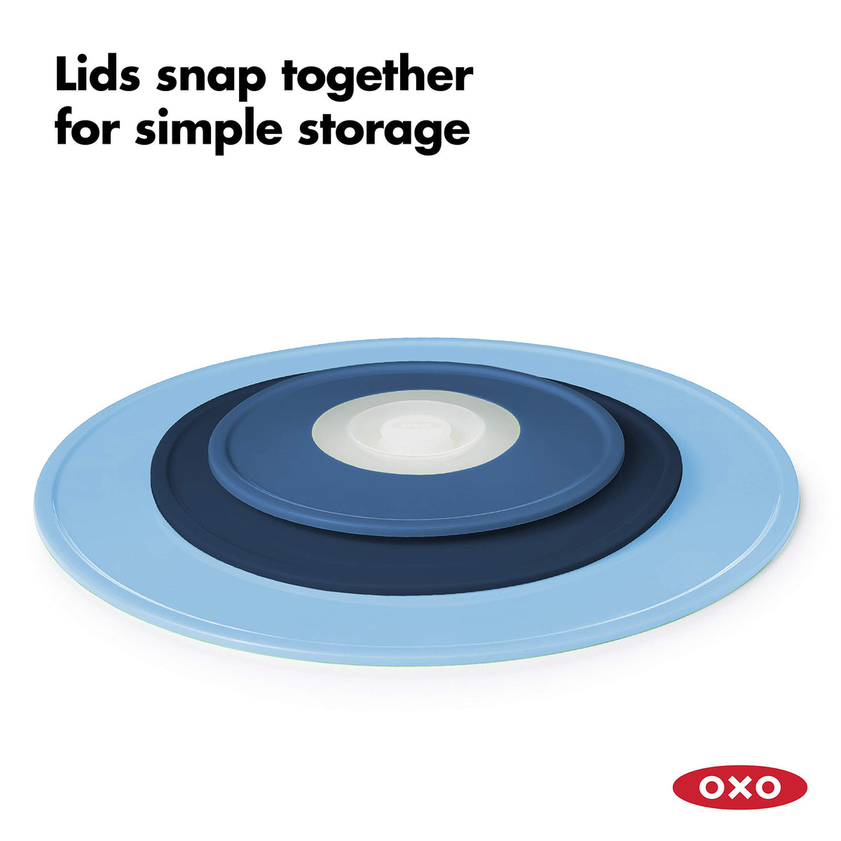 OXO Good Grips Large 11" Reusable Lid - Blue
