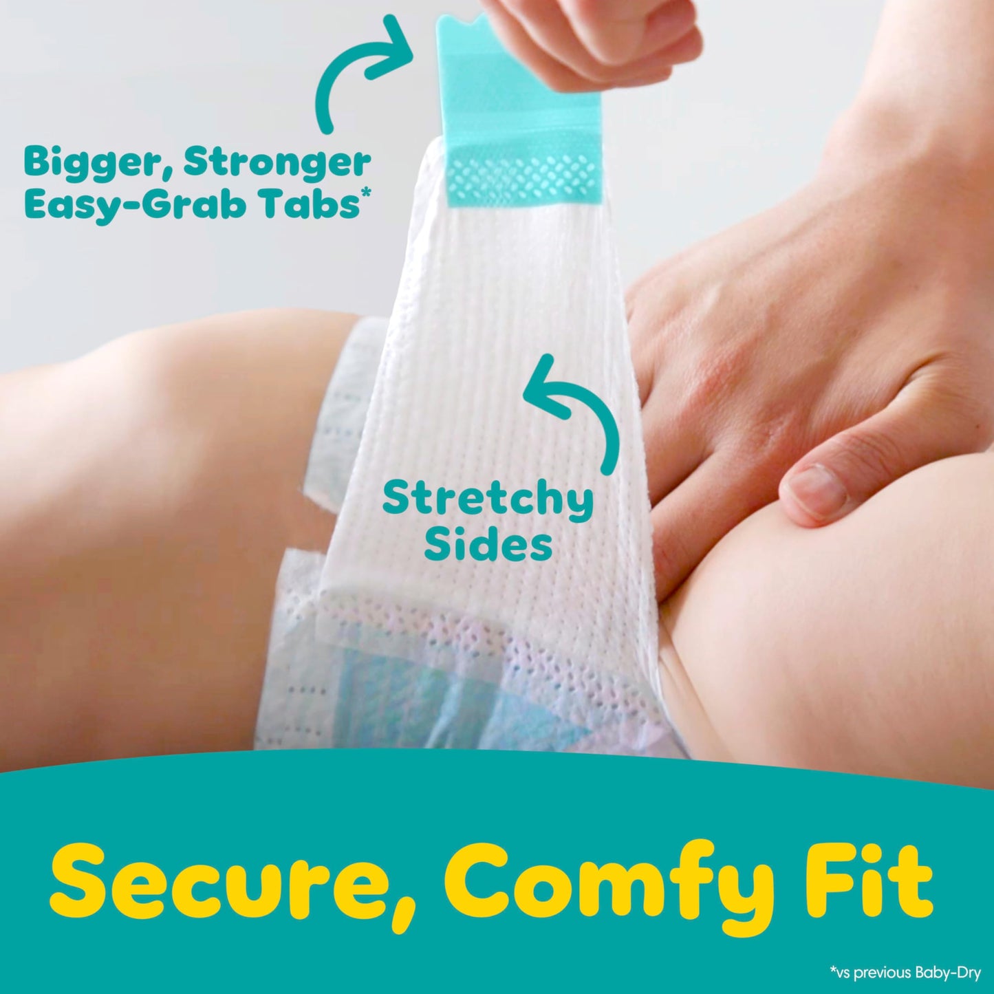 Pampers Diapers - Baby Dry - Size 6, 144 Count, Absorbent Disposable Infant Diaper (Packaging May Vary)