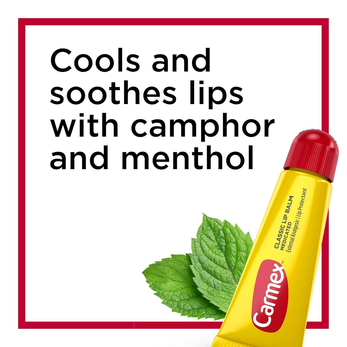 Carmex Classisc Lip Balm Medicated 0.35 oz(Pack of 7)