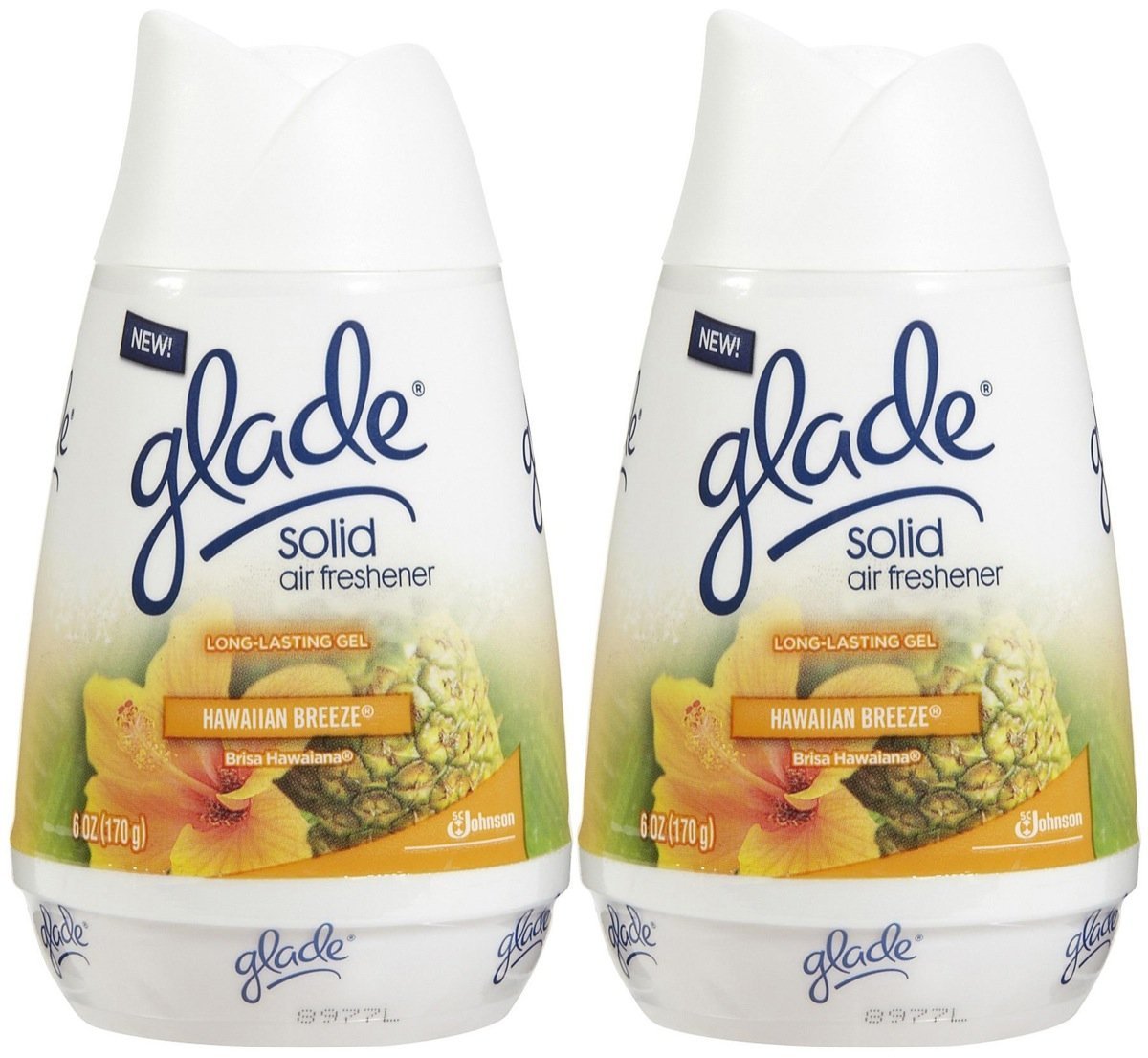 Glade Solid Air Freshener - Hawaiian Breeze - 6 oz - 2 pk
