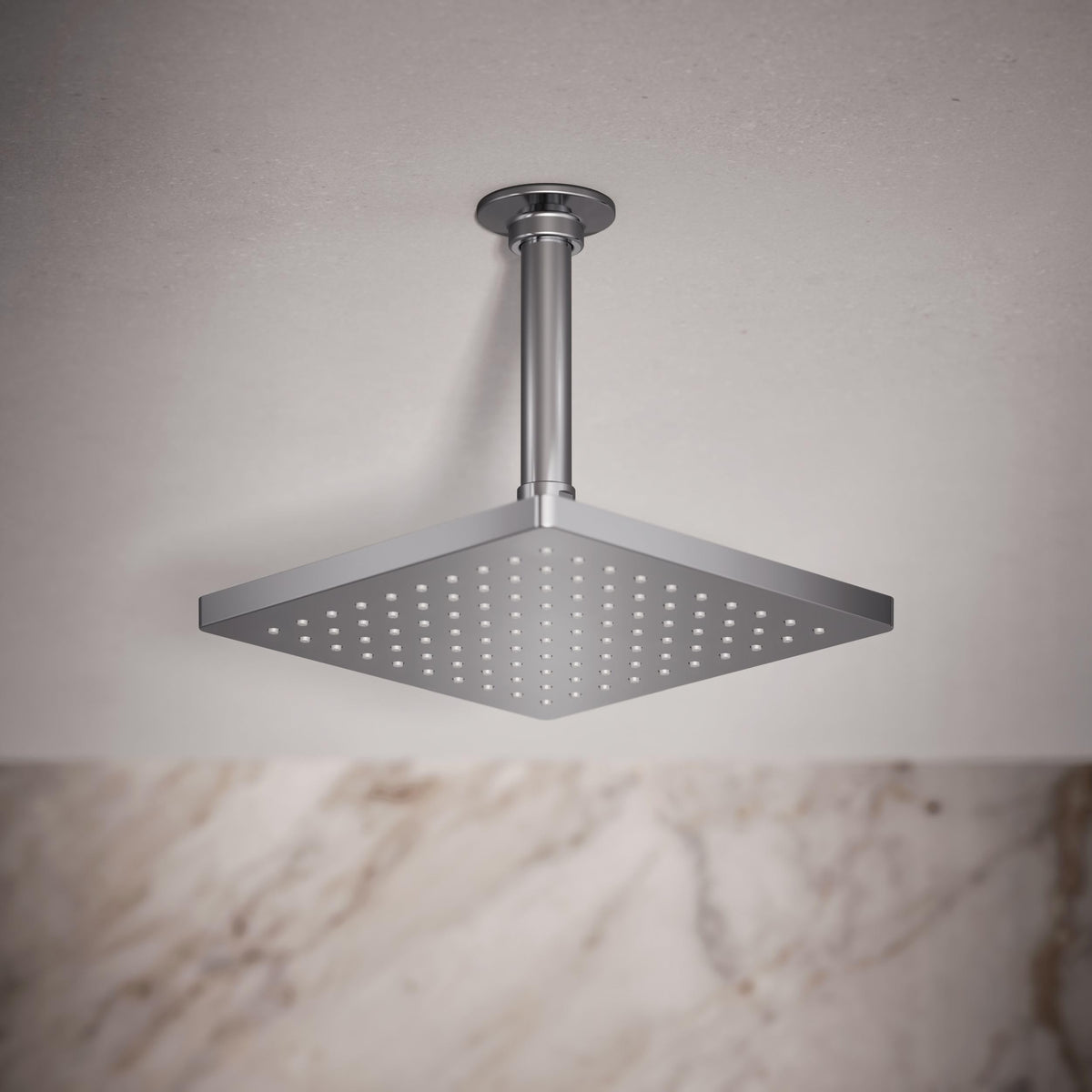 Kohler 26148-G-CP Honesty® 8" single-function rainhead, 1.75 gpm, Polished Chrome