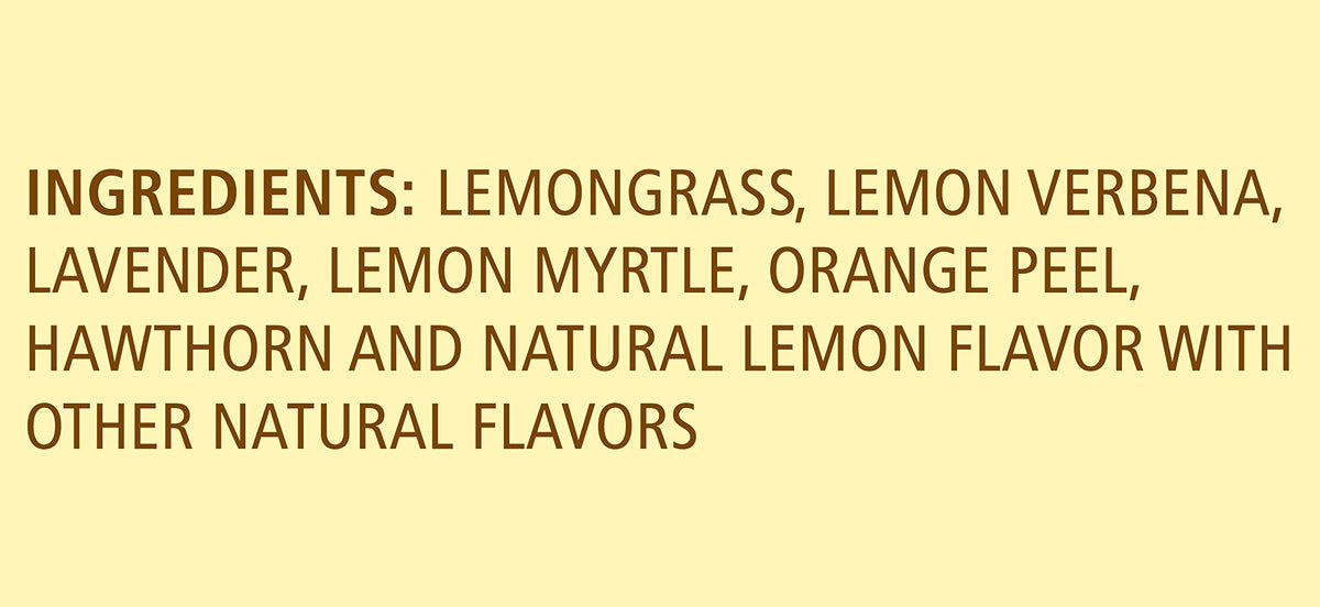 Celestial Seasonings Herbal Tea, Lemon Lavender Lane, 20 Count (Pack of 6)