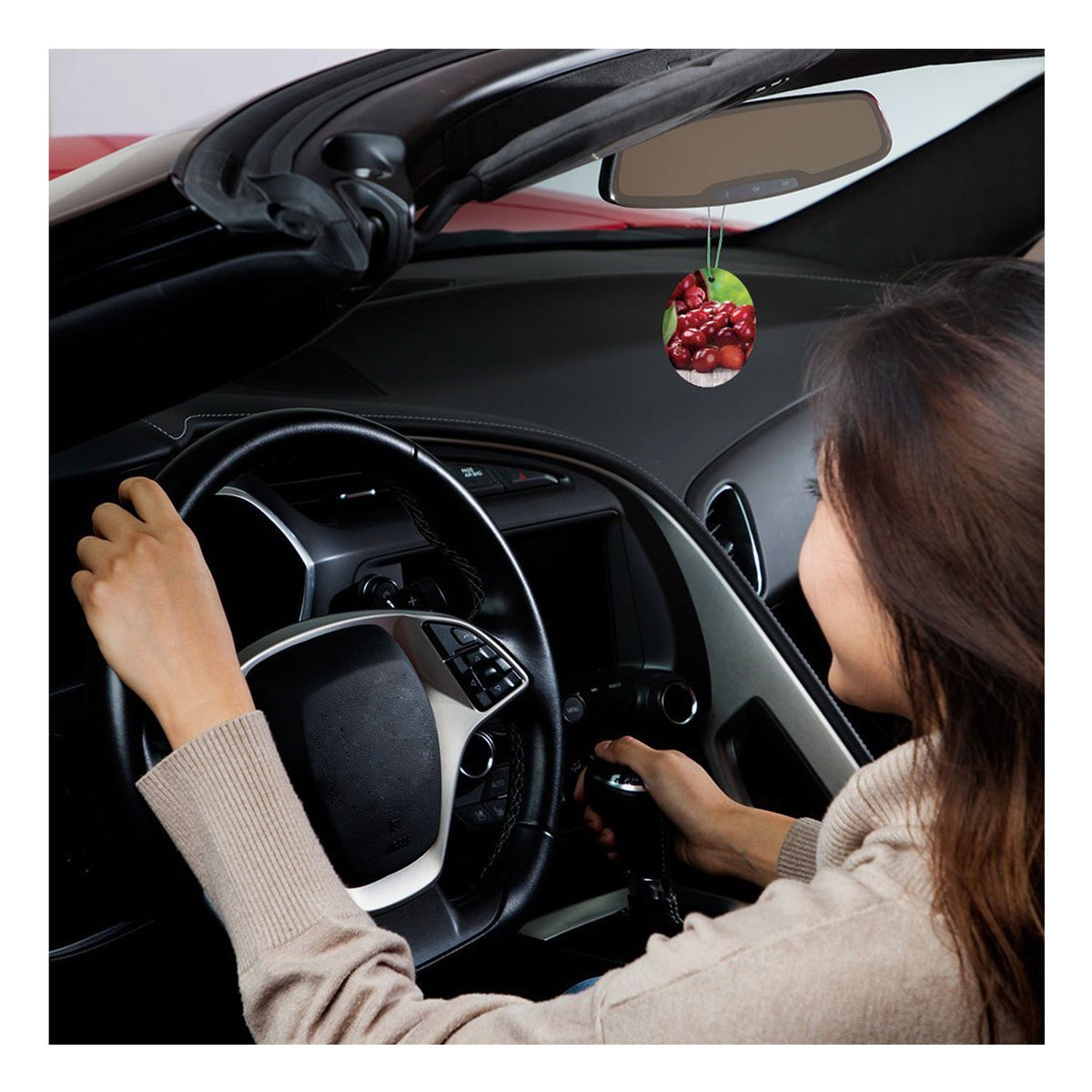 Armor All FRESHfx Car Air Freshener Hanging Card, 3-Count (Cherry Blast)