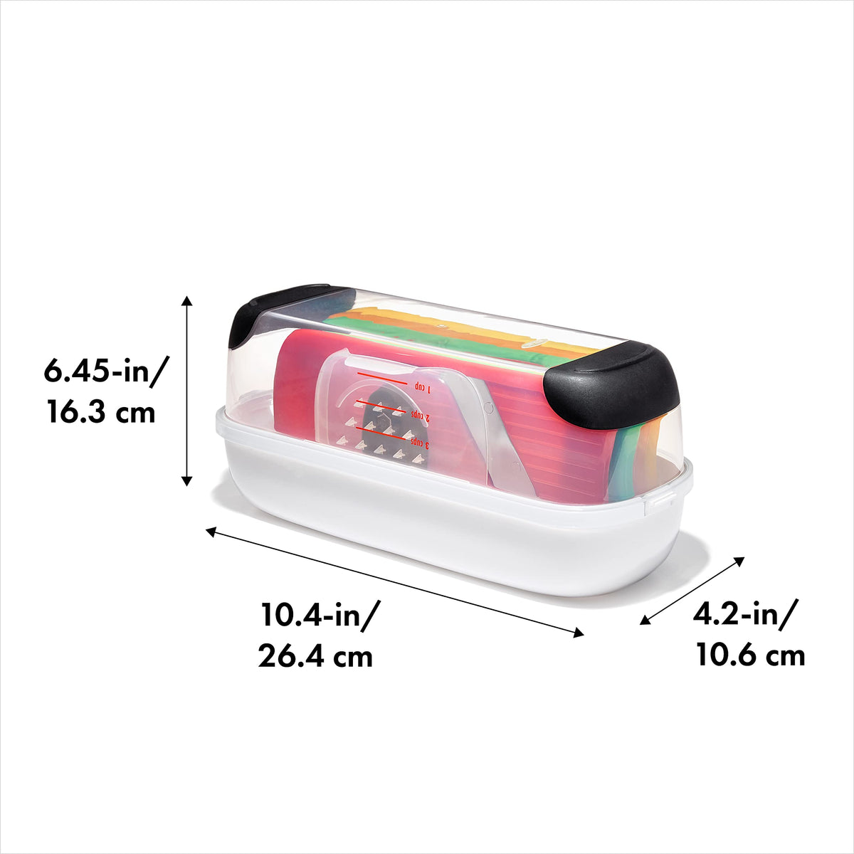 OXO Good Grips Complete Grate & Slice Set - NEW, White