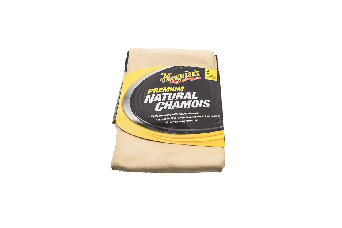 Meguiar's Super Thick Natural Chamois, 4' Square