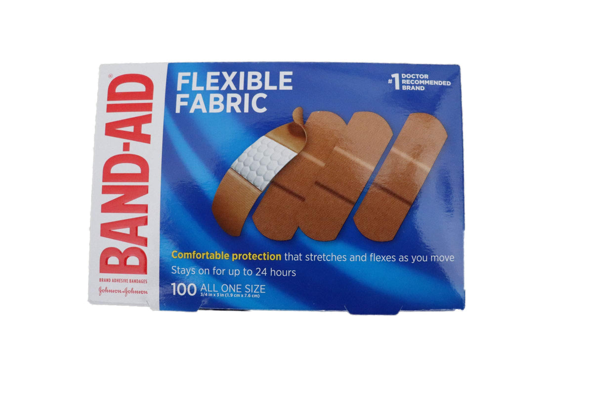 Band-Aid Adhesive Bandages 188Count of Tough Strips Includes Handy Case for Travel Use,, 188Count ()