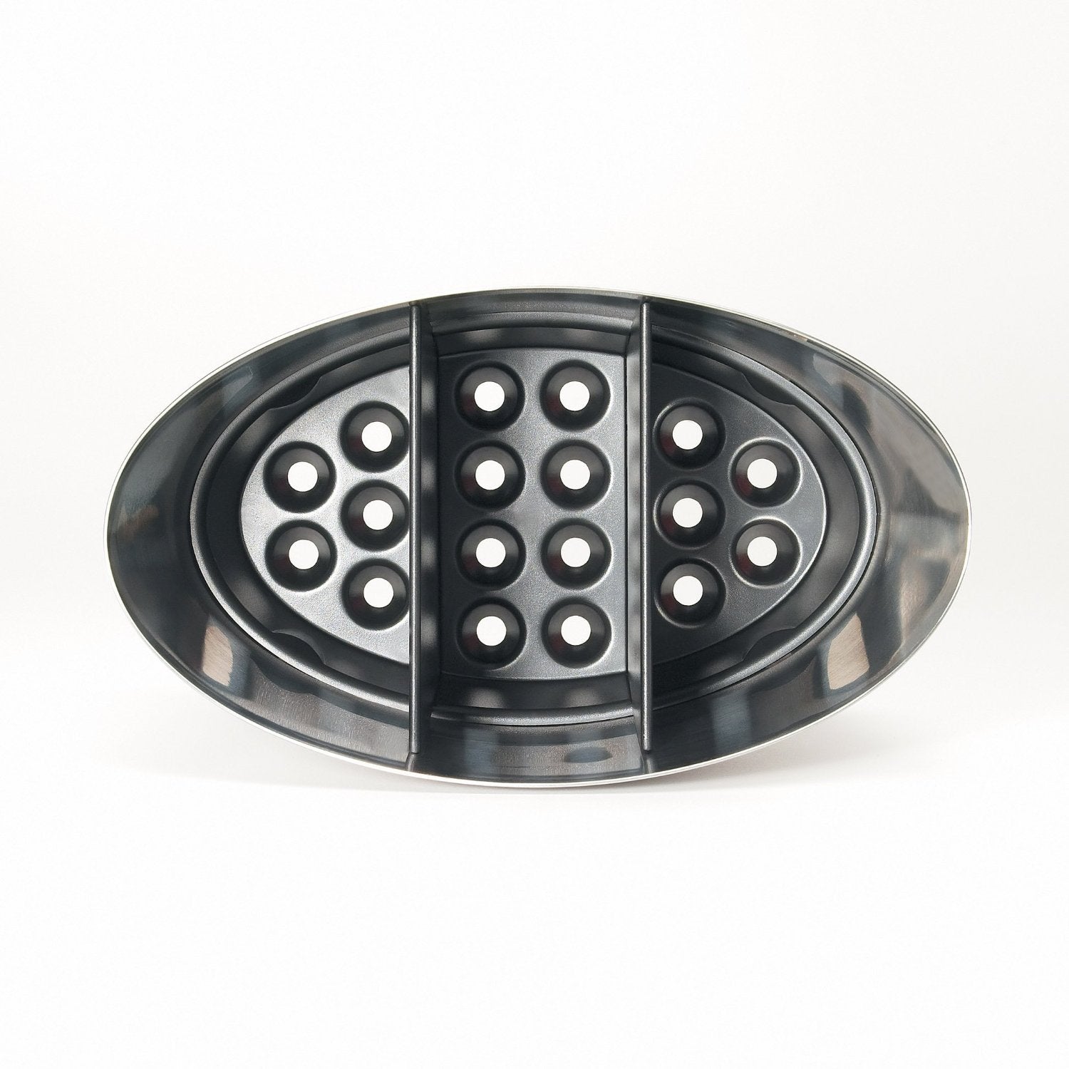 OXO Good Grips Stainless Steel Utensil Holder 8.4" x 4.75" x 6.25",Silver