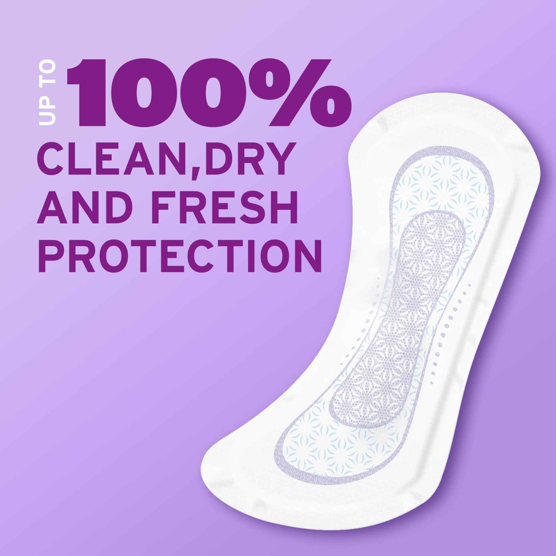 Poise Daily Liners, Incontinence Panty Liners for Bladder Leaks, 2 Drop Very Light Absorbency, Regular Length, 48 Count of Pantiliners, Packaging May Vary