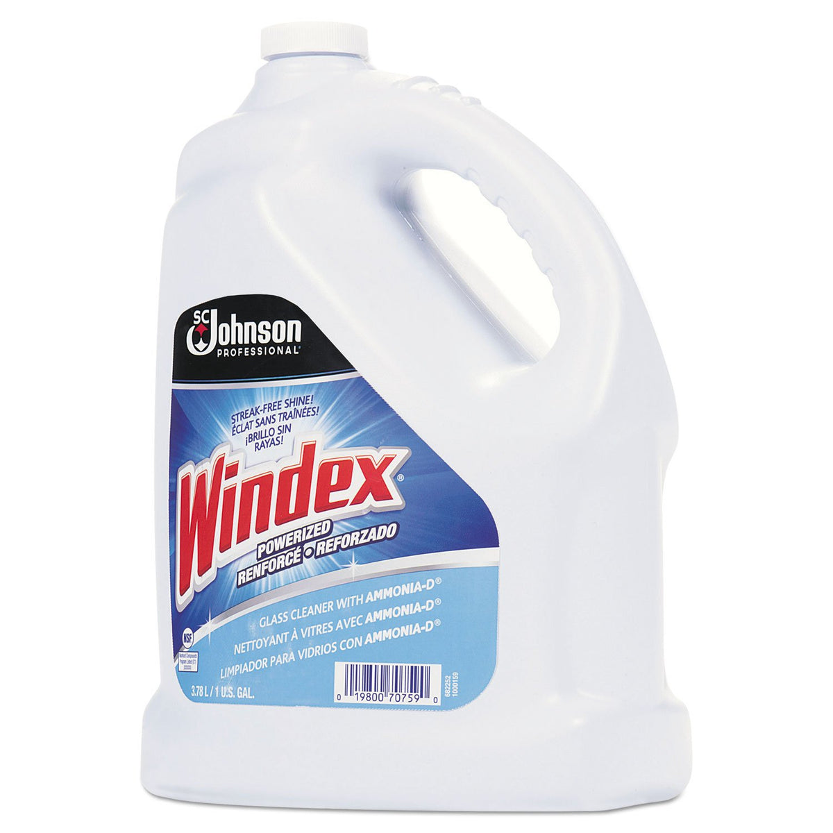 Powerized Formula Glass & Surface Cleaner, 1gal Bottle, 1Each