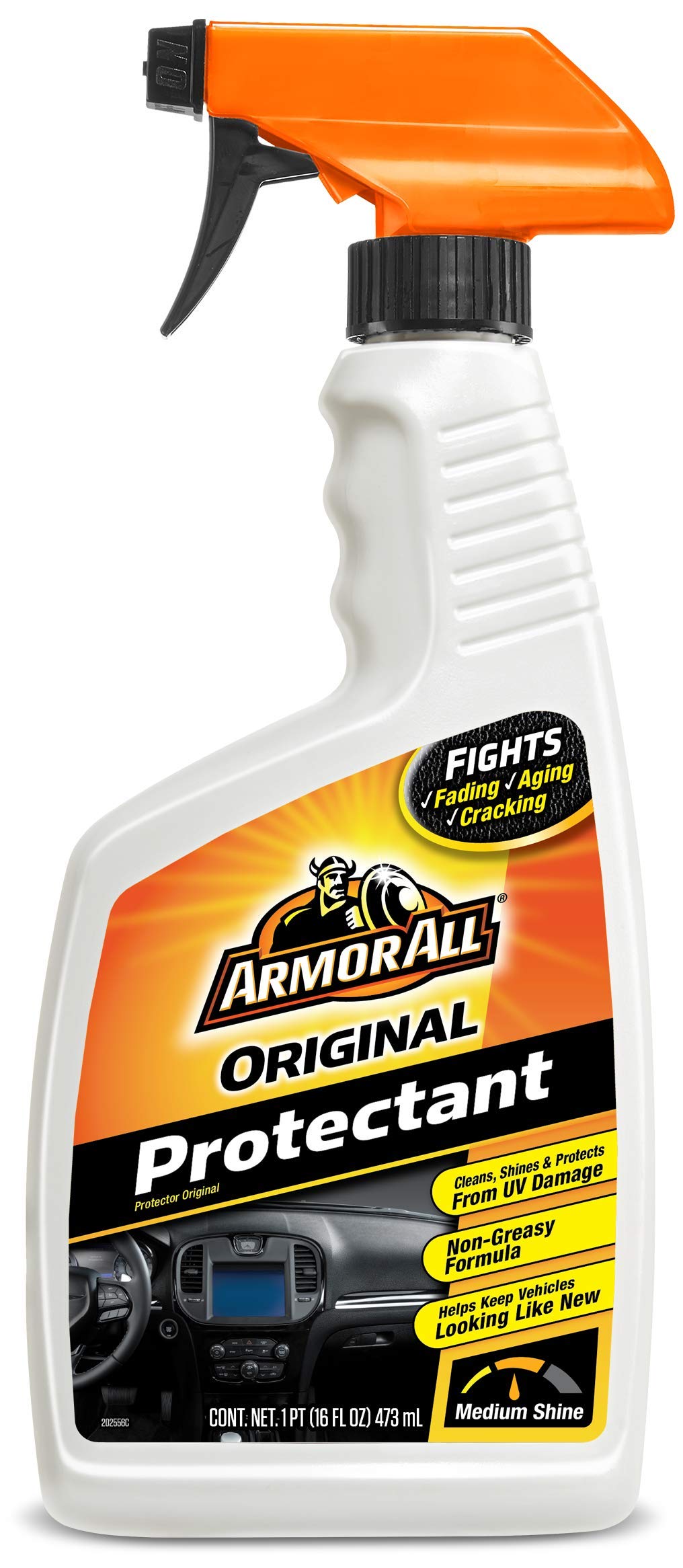 Armor All Original Protectant Spray, Car Interior Cleaner Protects and Preserves Car's Rich Look, 16 Oz