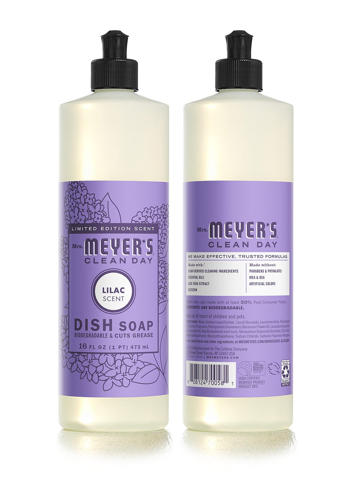 Mrs. MEYER'S Clean Day Limited Edition Scent Kitchen Basics Set (Lilac)