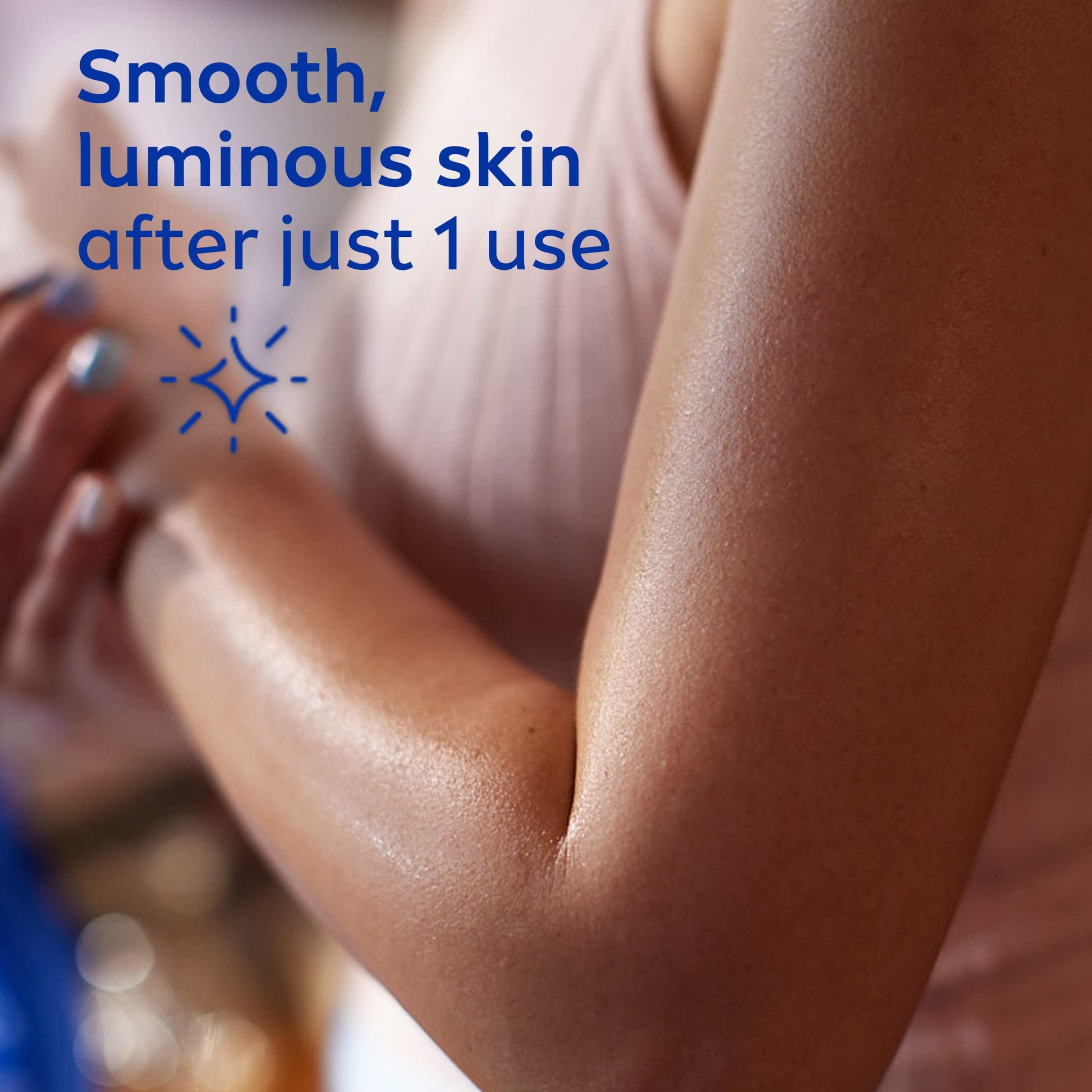 NIVEA Essentially Enriched Body Lotion for Very Dry Skin with Hyaluronic Acid, Almond Oil and Deep Nourishing Serum, 72-Hour Body Moisturizer, 2.5 Fl Oz Bottle (Pack of 6)