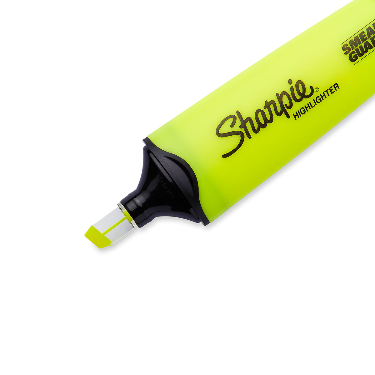 SHARPIE Clear View Chisel Tip Highlighters, Yellow (1904613)