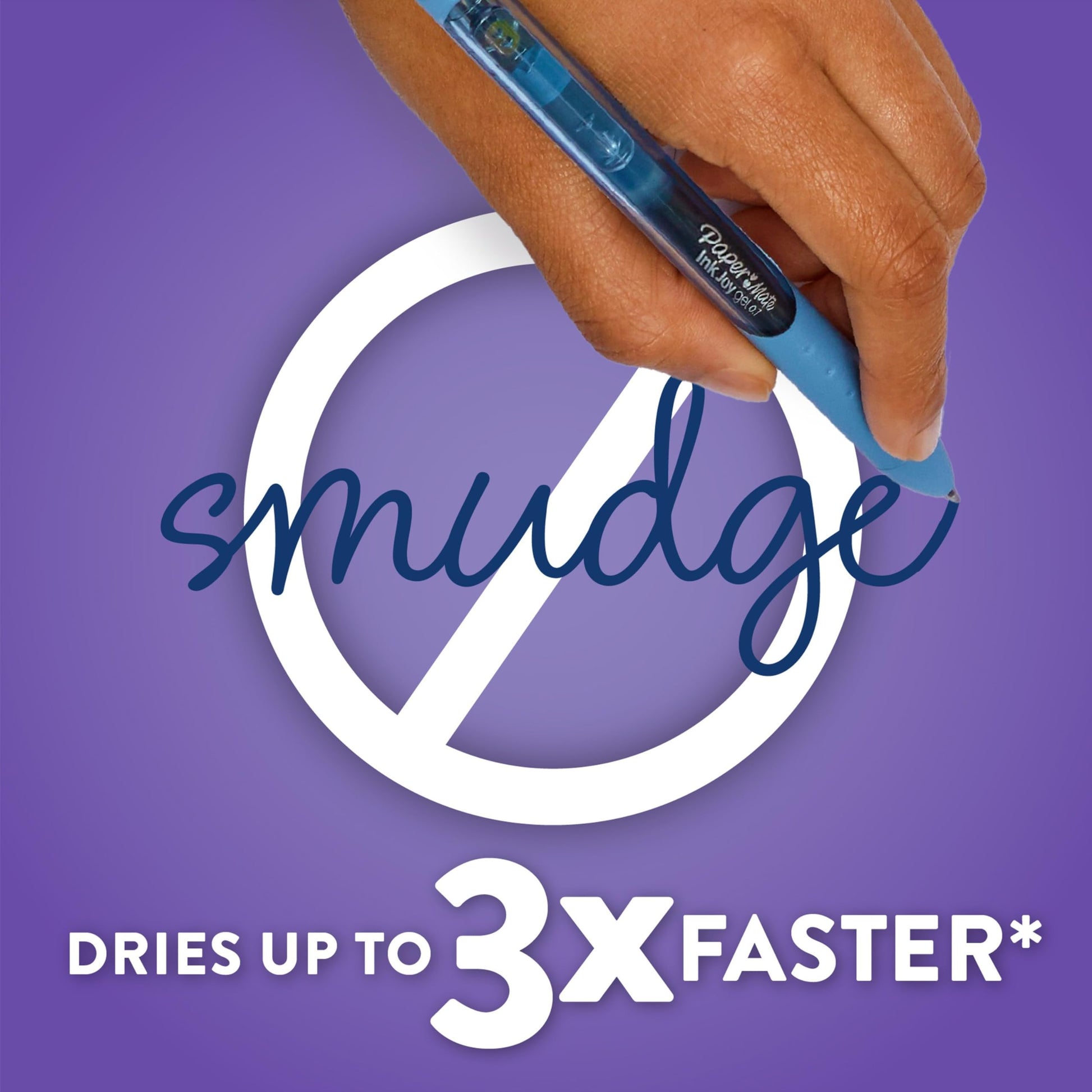 Paper Mate InkJoy Gel Pen Fine Point Black Ink Pens 0.5mm Fine Tip Ergonomic Comfort Grip Box of 12