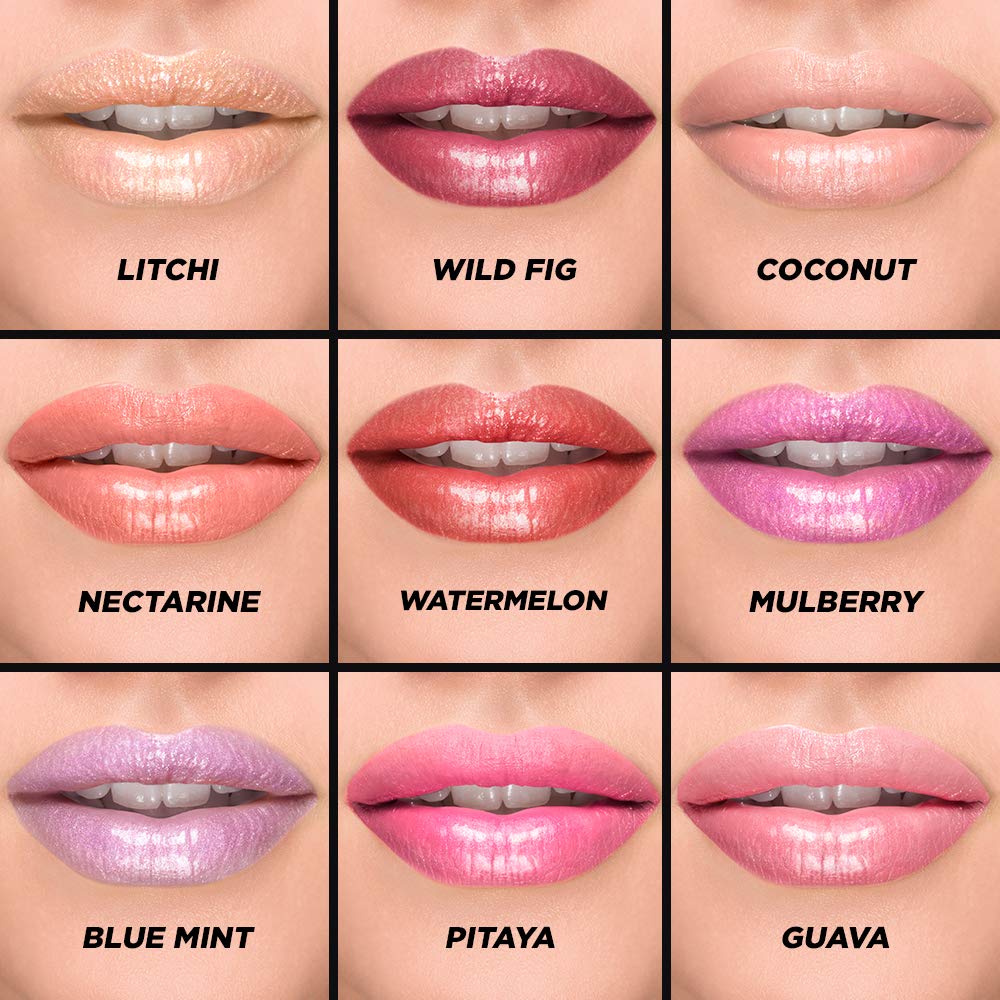 L'Oreal Paris Makeup Colour Riche Plump and Shine Lipstick, for Glossy, Radiant, Visibly Fuller Lips with an All-Day Moisturized Feel, Watermelon Plump, 0.1 oz.