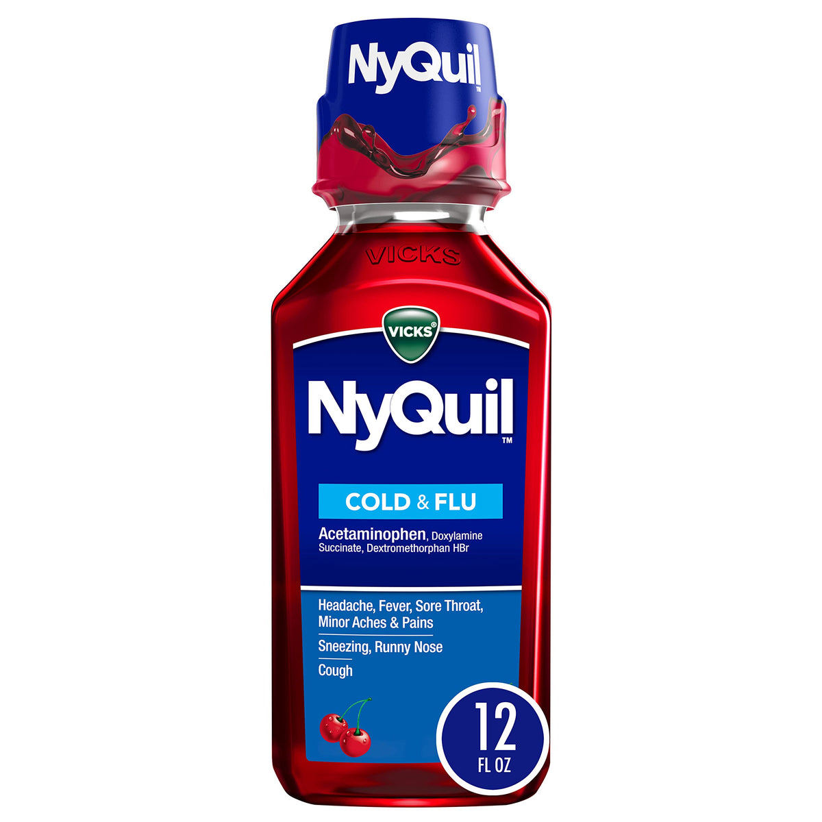 Nyquil 12 oz Cherry Liquid product image 1