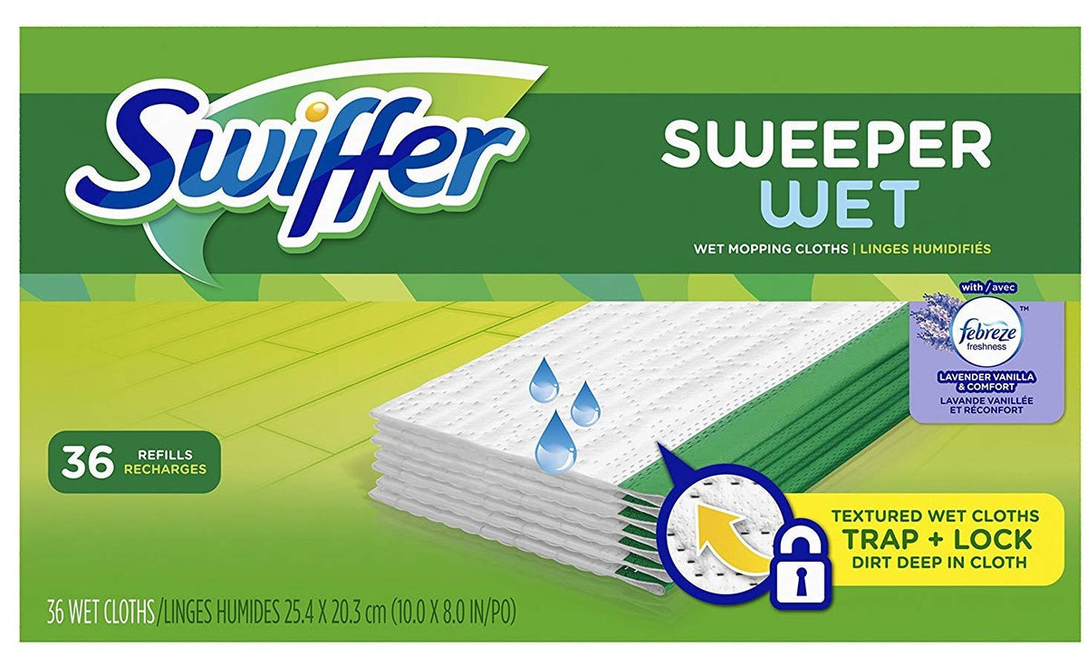 Wet Cloth Refills, 36 Count