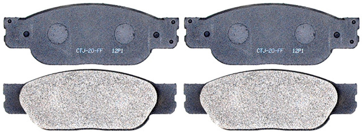 ACDelco Silver 14D805CH Ceramic Front Disc Brake Pad Set with Hardware